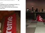 jeune volé bannière Supreme