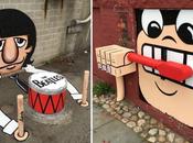 street artiste s’empare rues New-York