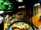 Curry poulet crevettes lait coco, recette fait voyager
