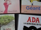 Feuilletage d'albums spécial Editions Pastèque Ada, grincheuse tutu ballon sous pluie Rose petits pois Géant