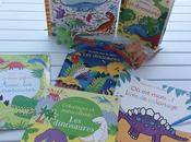 Feuilletage d'albums sélection DINOSAURES avec éditions Usborne!