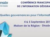 Conférence francophone l’information géographique septembre 2017 Maison Région Strasbourg