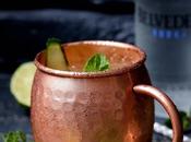 Cocktail Moscow mule Ginger beer maison