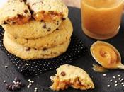 Cookies quinoa fourrés crème cacahuètes