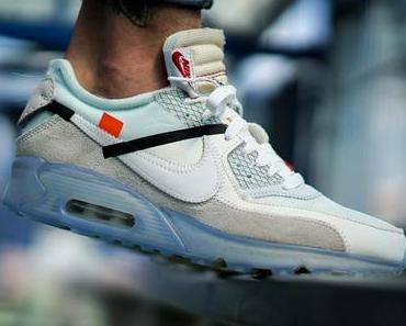 Off White x Nike Air Max 90 : On-feet