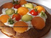 Pascade d'été fromage brebis Crêpe souflée four Rouergue l’Aveyron) Index glycémique