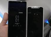 Galaxy Note iPhone (maquette) comparatif photos