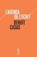 (Note lecture) Benoît Casas, "L'agenda l'écrit", Cécile Riou