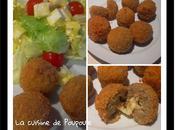 Boulettes d'aubergines couer mozzarella thermomix sans