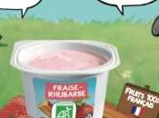 Vaches nouveau yaourt avec lait fruits 100% français