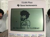 dessine professeur avec calculette