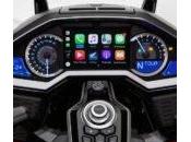 Honda Gold Wing 2018 première moto intégrant CarPlay d’Apple