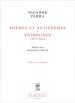 (anthologie permanente) Nicanor Parra, "Poèmes Antipoèmes"