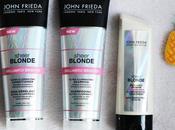 Test avis gamme pour cheveux blonds Brillantly Brighter Sheer Blonde John Frieda