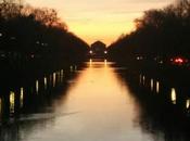 canal Nymphenburg crépuscule novembre