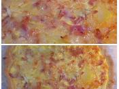 Quiche pommes terre, chou, lardon, comté