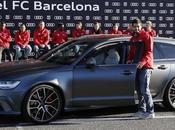 Quand Audi souhaite joyeux noël joueurs Real Barca