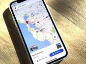 Google Maps s'adapte l'écran l'iPhone c'est beau)