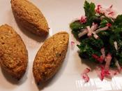 Croquettes semoule-sarrasin-lentilles (Vegan)