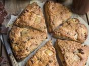 Scones poires chocolat