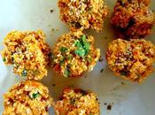 Muffins patates douces herbes