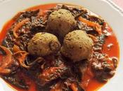 Boulettes lentilles-pommes terre-noisettes sauce onctueuse chou Palmier (Vegan)