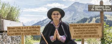 Marc Veyrat obtient 3 étoiles pour son restaurant-ferme bio en Haute-Savoie
