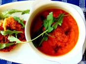 Soupe carottes rôties tahini