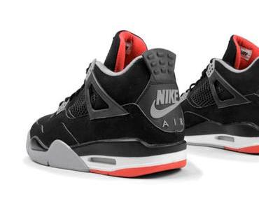 Retour de la Nike Air Jordan 4 Bred pour 2019