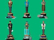 Oscars 2018 statuette personnalisée pour chaque film nommé