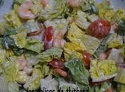 Salade crevettes coco