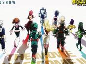 Affiche scénario dévoilés pour film animé Hero Academia