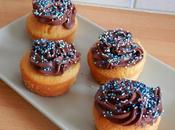 Cupcakes avec topping léger