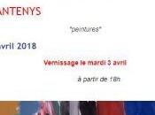 Galerie CAPITALE exposition Olivier CANTENYS peintures 3/21 Avril 2018