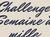 Challenge Semaine mille programme