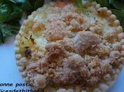 Tartelettes crumble saumon poireaux (avec sans i'cook'in)