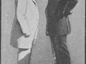 Bayreuth 1909. chef machiniste Kranich conversation avec grand Hesse. (The Graphic /Les Annales