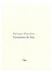 (Note lecture), Philippe Blanchon, "Variations Jan", suivi "Mots pour Variations René Noël