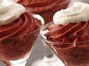 Mousse velours rouge avec thermomix