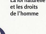 naturelle droits l'homme, Pierre Manent