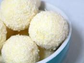 Bouchées boules citron noix coco avec thermomix