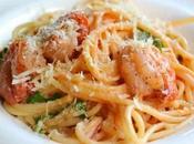 Crevettes spaghetti crème thermomix