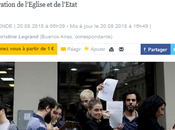 Argentine, l’apostasie contre catholibans #feminisme #IVG