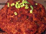 Chou-fleur entier rôti beurre l'ail épices