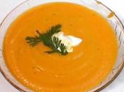 Recette soupe carottes gingembre