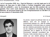 Briançon, 1ers prisonniers politiques macronisme #XenophobiedEtat