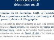 Fondation TAYLOR nouvelles expositions partir Novembre 2018