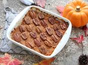 Purée patate douce-courge gratinée noix pécan