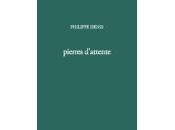 (Anthologie permanente) Philippe Denis, "pierres d'attente"