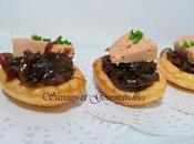 Mini-tartelettes Foie Gras Confit d’Oignons.